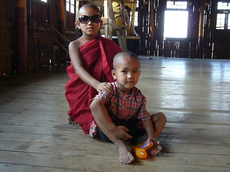 Village Monastery and School